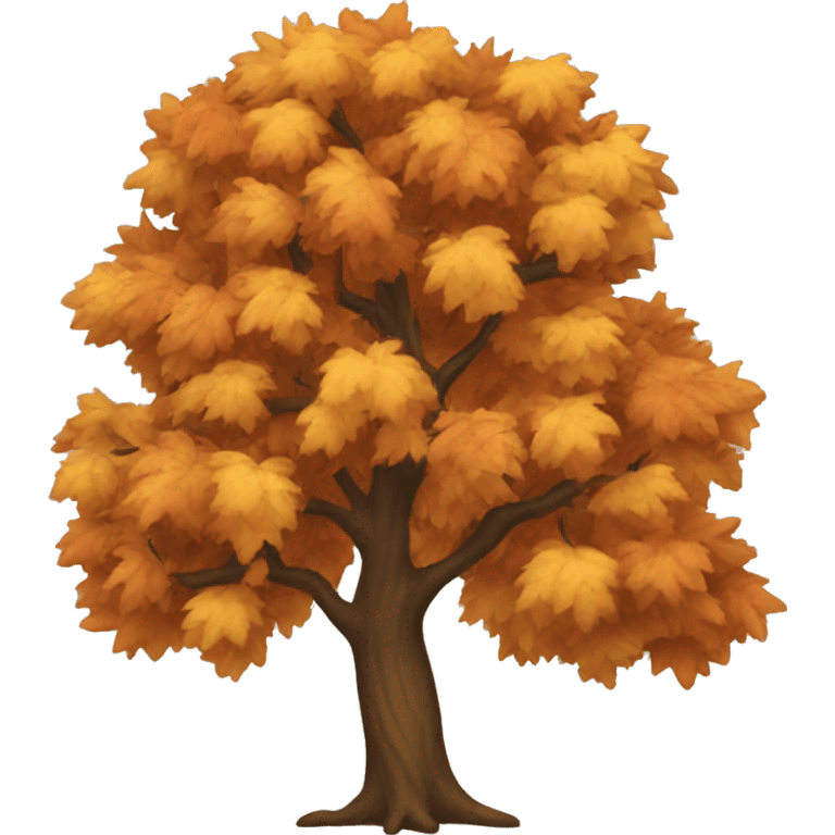 fall tree emoji