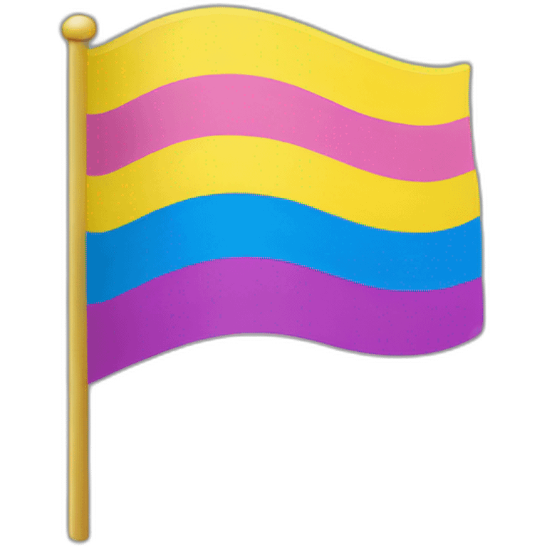 Pansexual-flag emoji