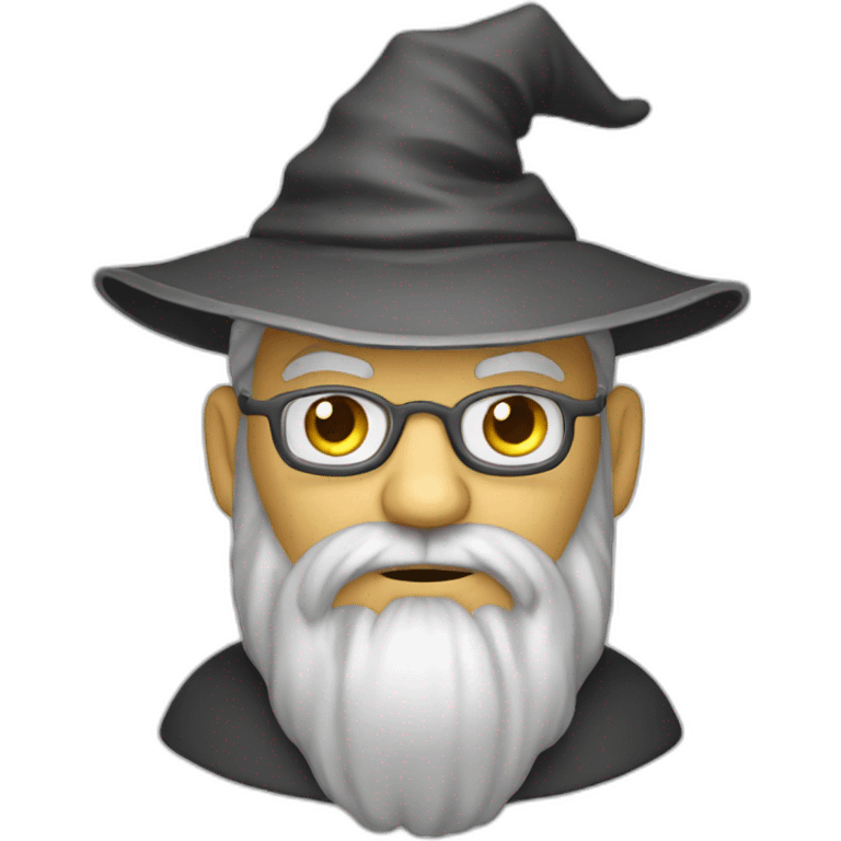 evil wizard coding genius emoji