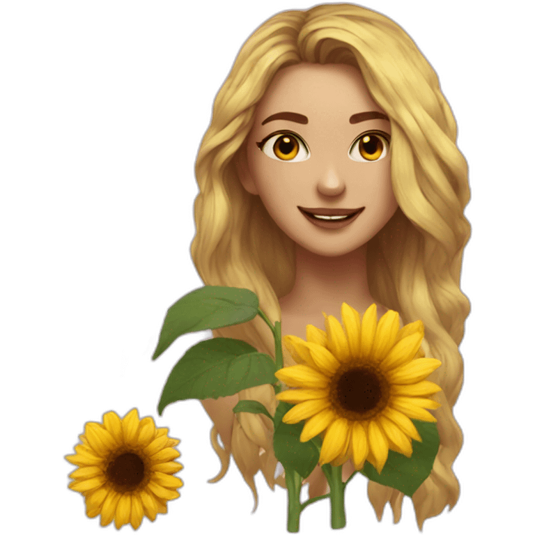 swap sunflowers with roses emoji