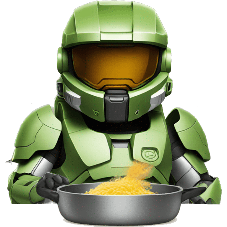 master chief cooking emoji