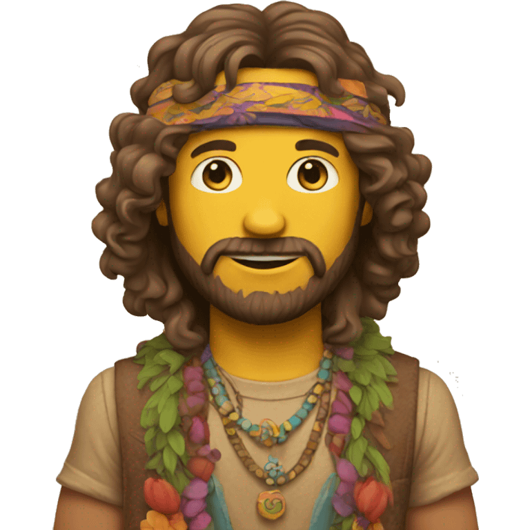 Hippie emoji