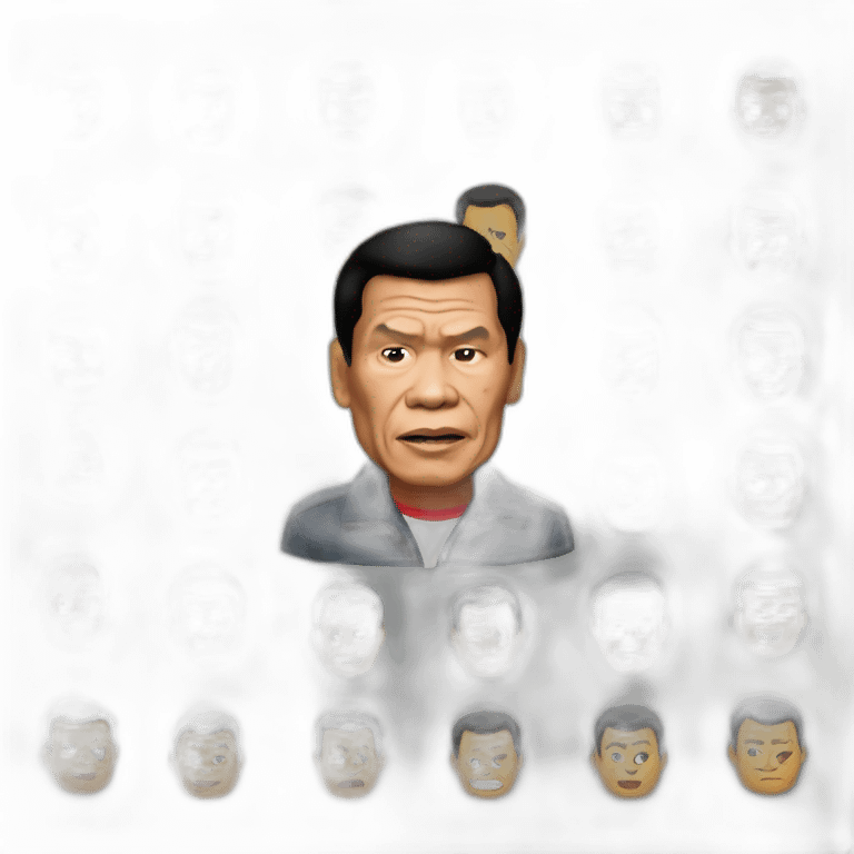 Rodrigo Duterte emoji