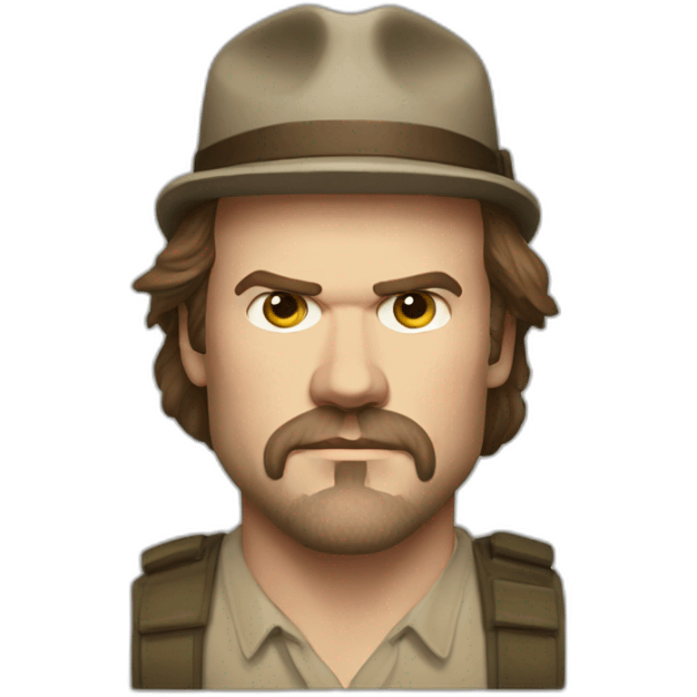 Jim Hopper David harbour emoji