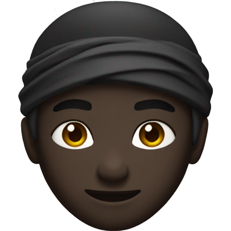 ninja black skin emoji