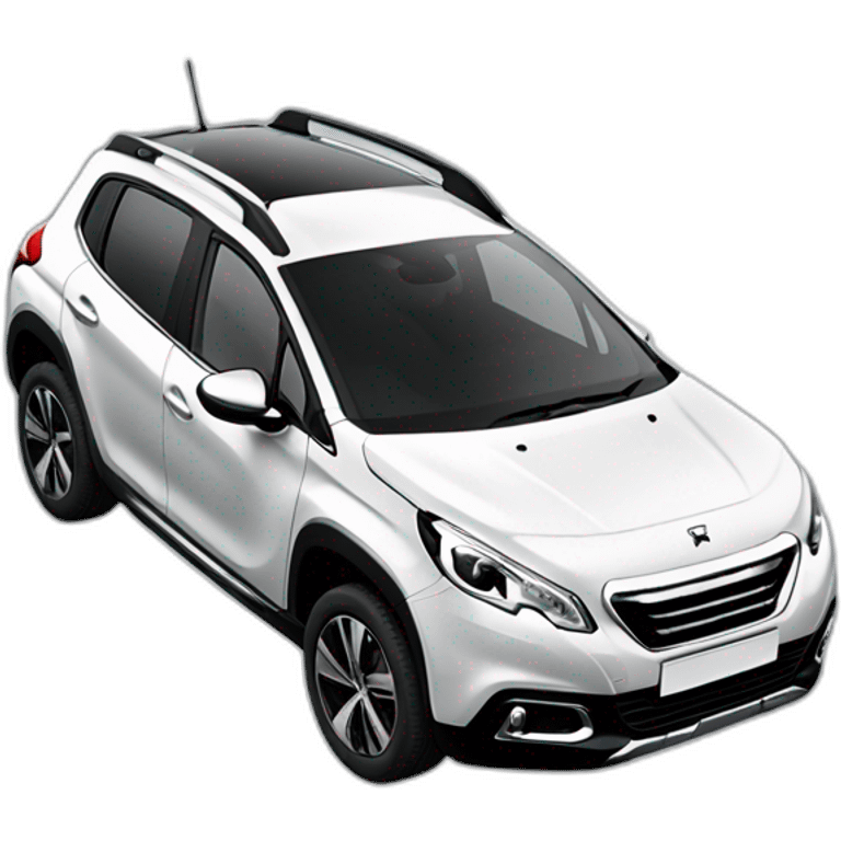 peugeot 2008 white 2017 model emoji