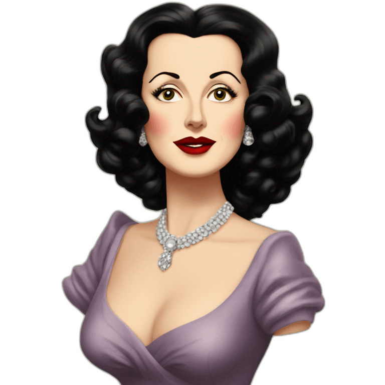 Hedy Lamarr emoji