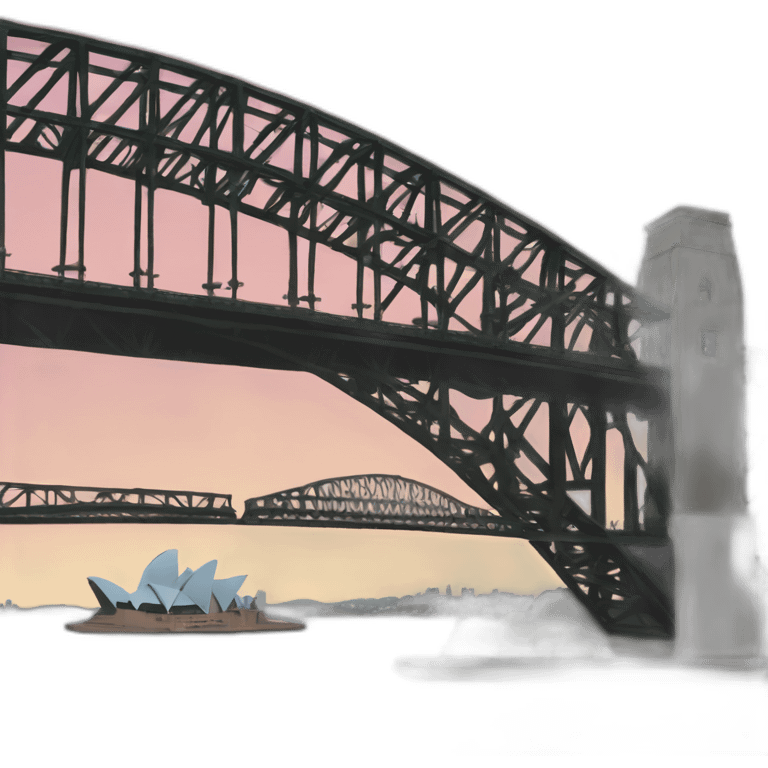 sydney harbour bridge emoji