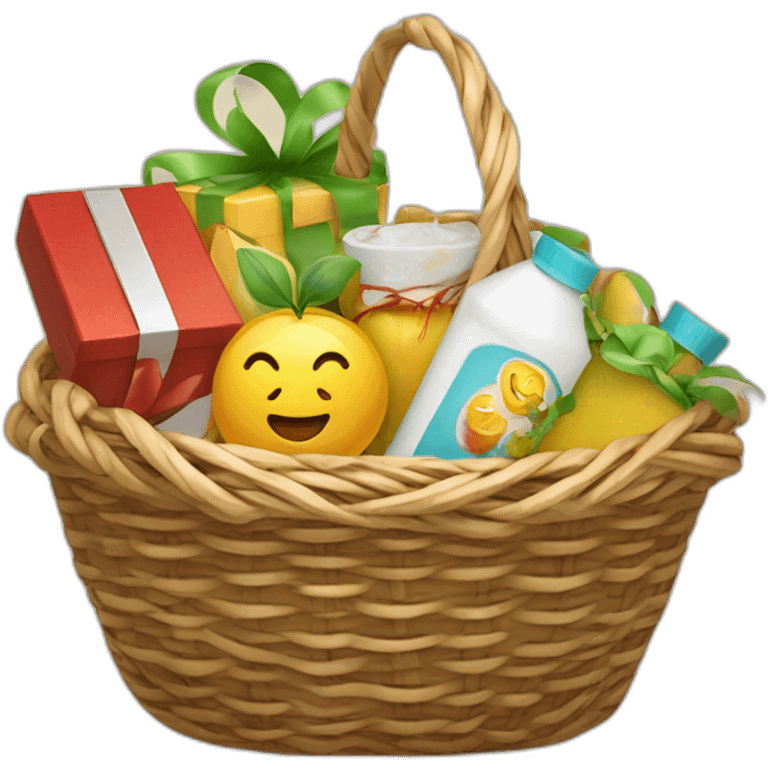 gift baskets overseas emoji