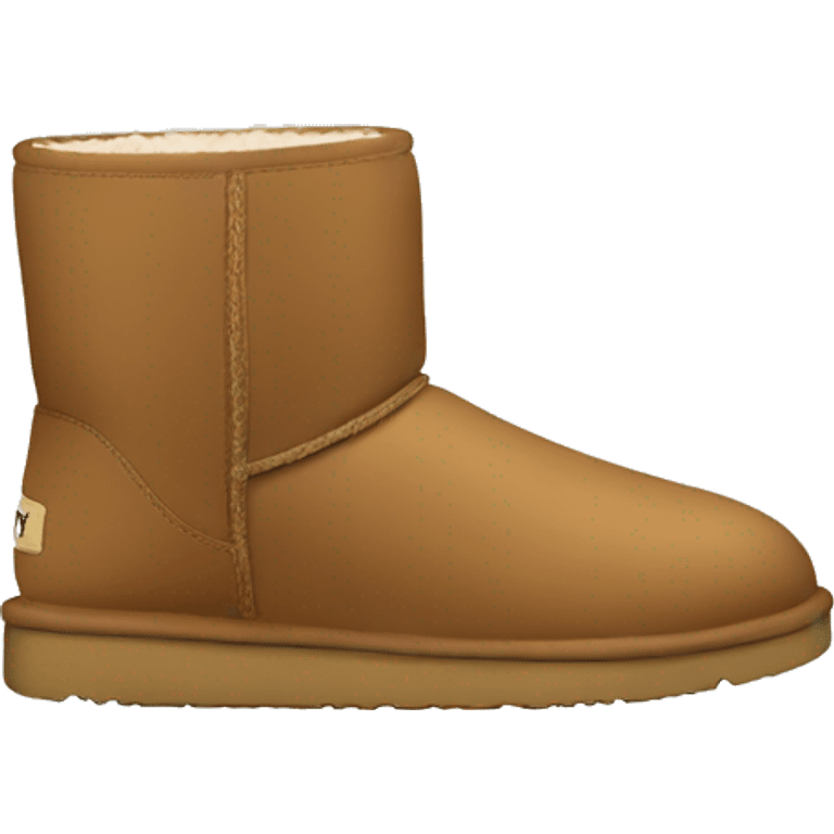 light brown short uggs emoji