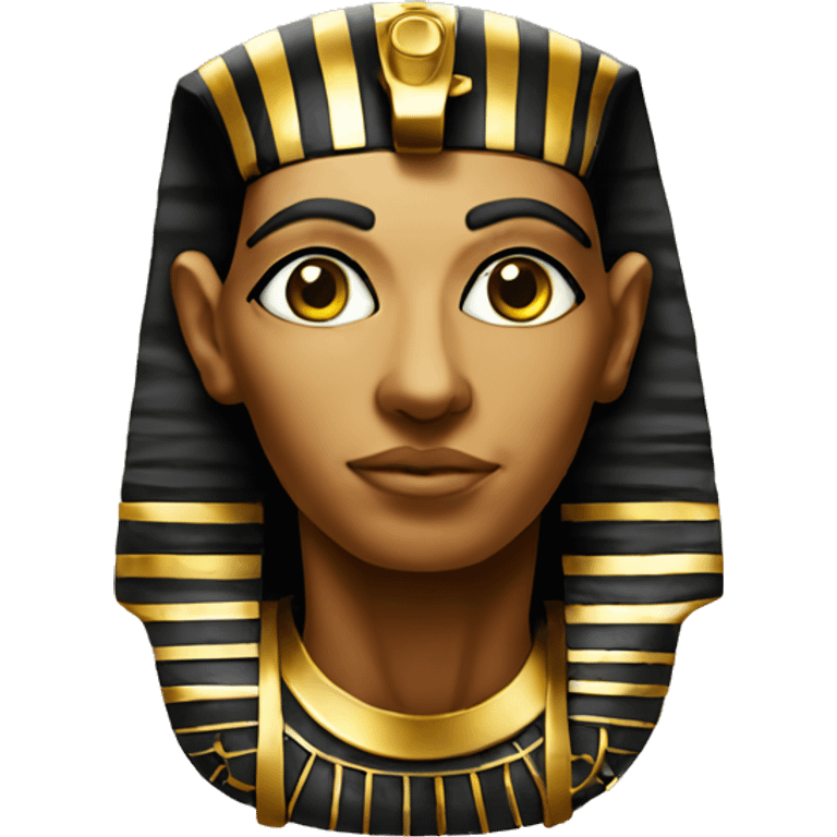 Egyptian emoji as a sculpture emoji