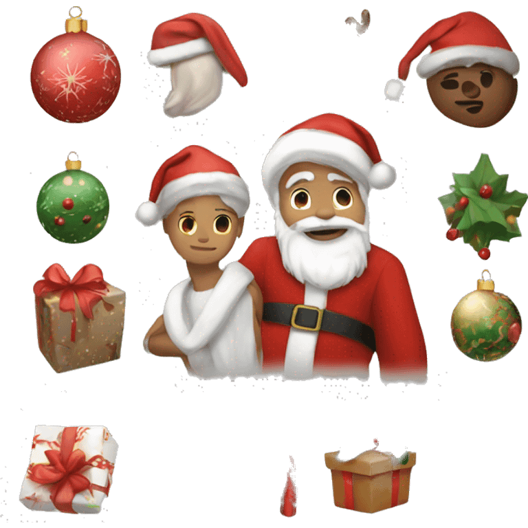 Aesthetic Christmas emoji