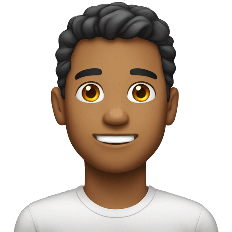 A Latino 19 year old man emoji