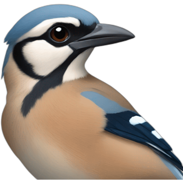 Eurasian jay emoji