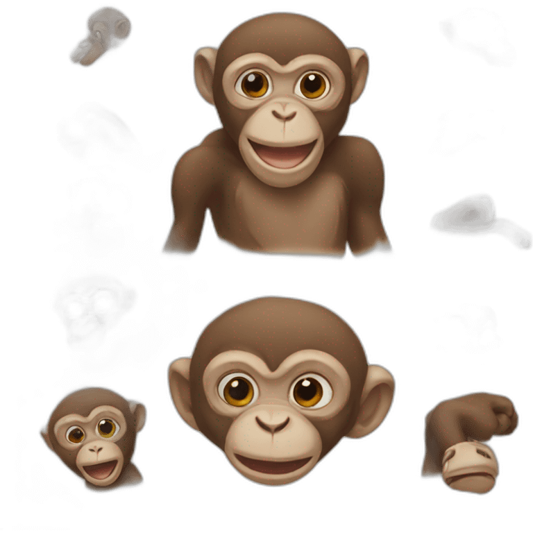 Italian monkey emoji