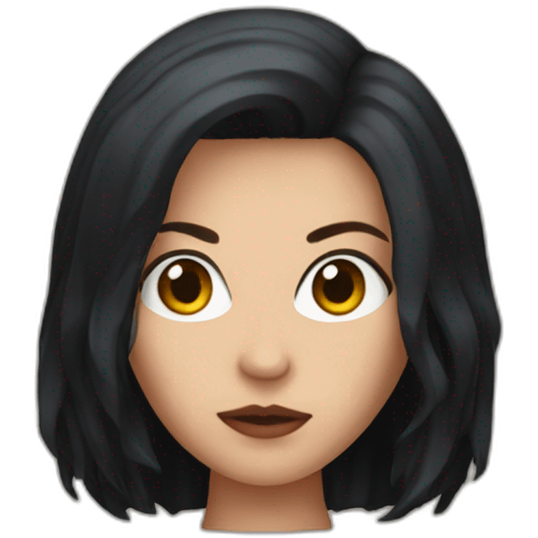 head Black Widow emoji