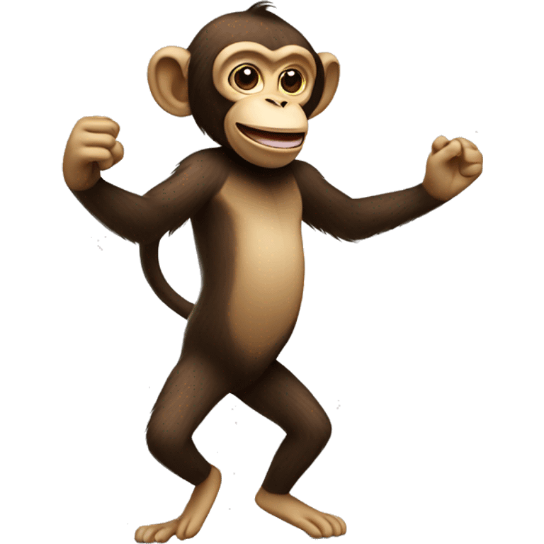 Dancing monkey  emoji