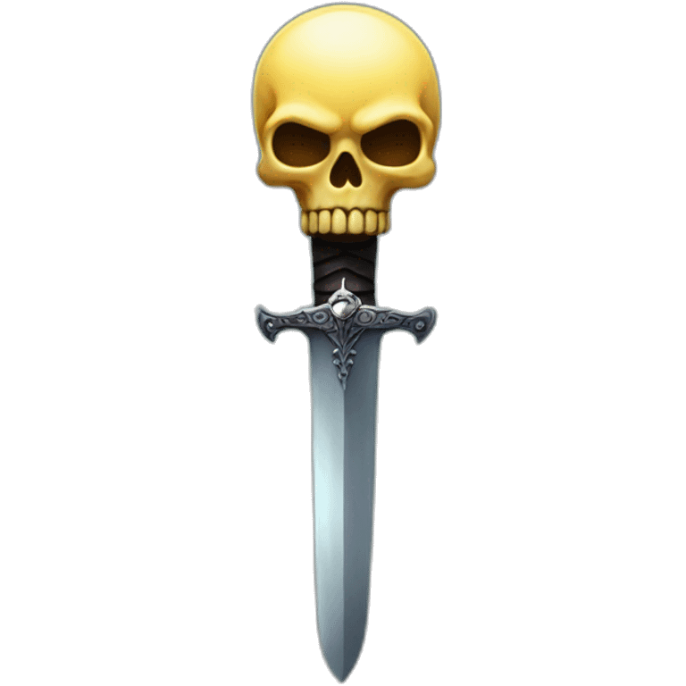 Sting sword glows skull emoji