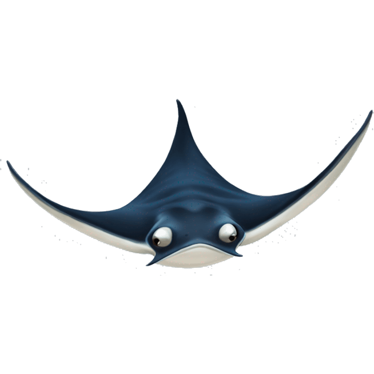 a manta ray emoji