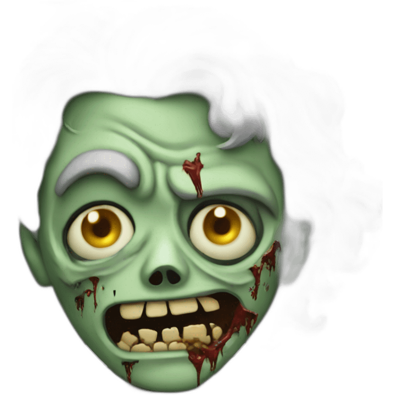 Zombie pape emoji