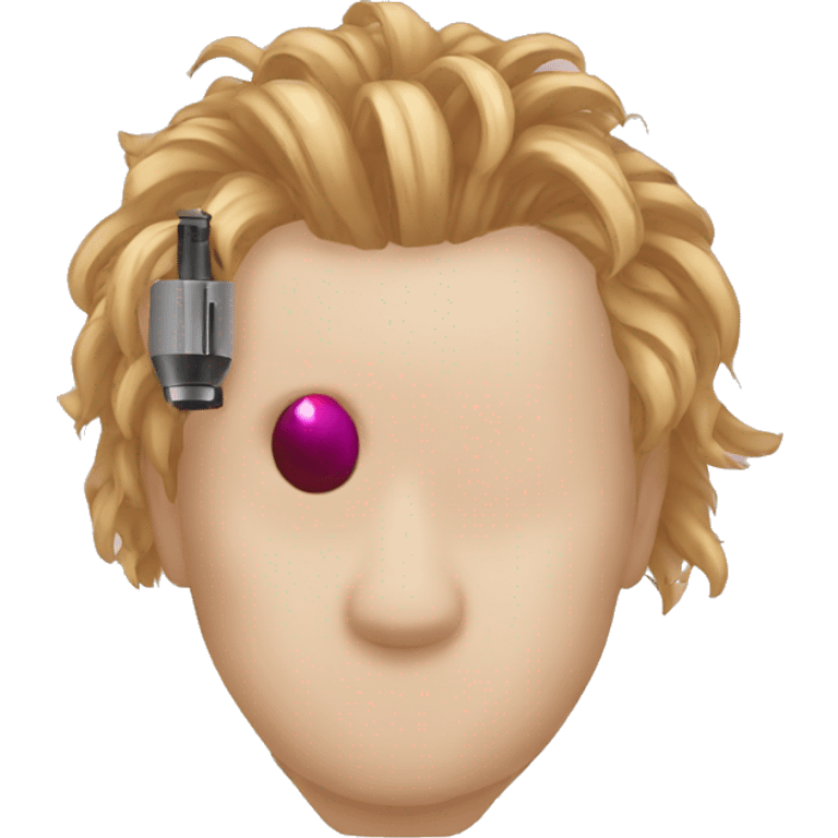 laser and hair emoji