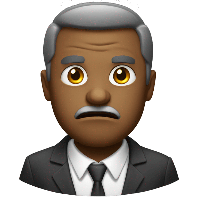 Angry school principal emoji