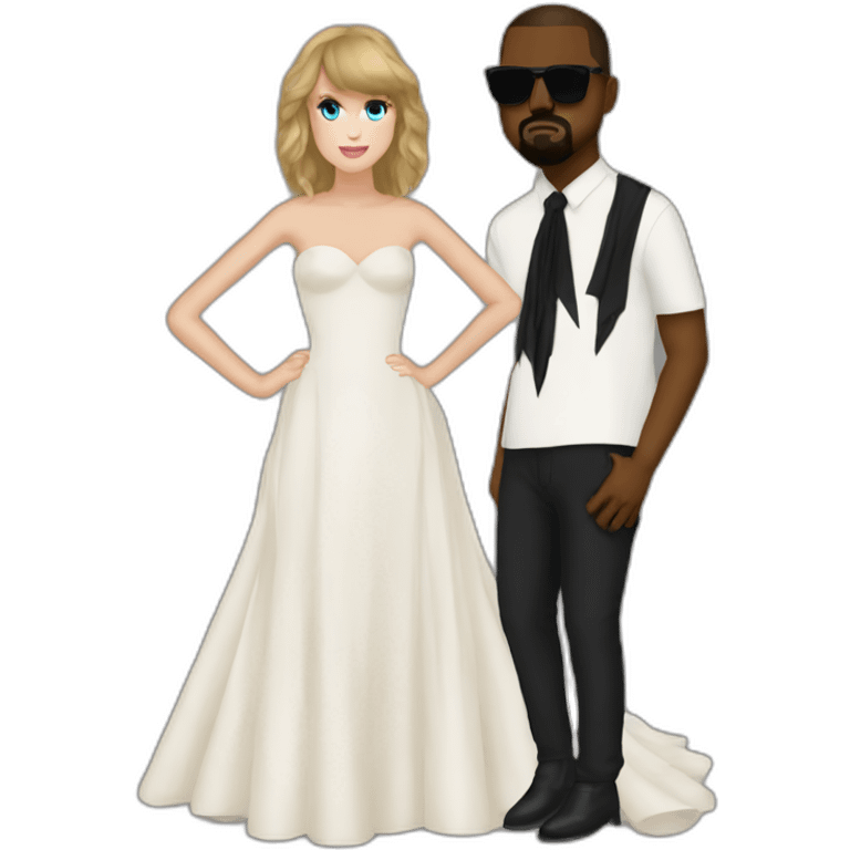 kanye grammys taylor swift emoji