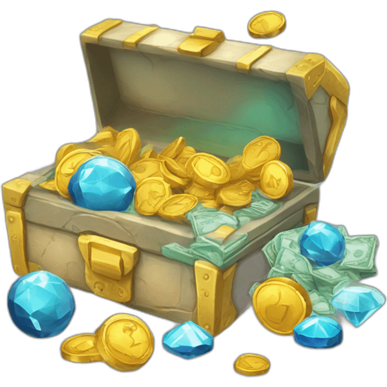 Pokemon Game Case Legendary Epic Random Loot Coins Diamonds PokeDollars emoji