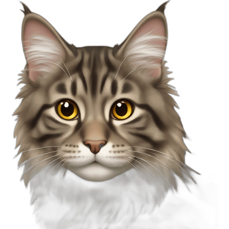 mainecoon cat emoji