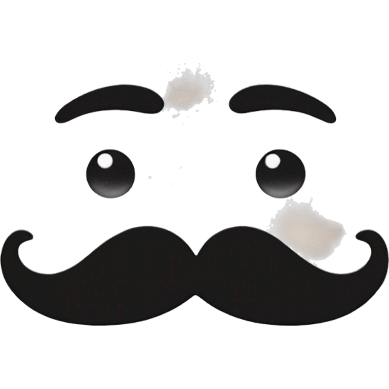 Mustache  emoji