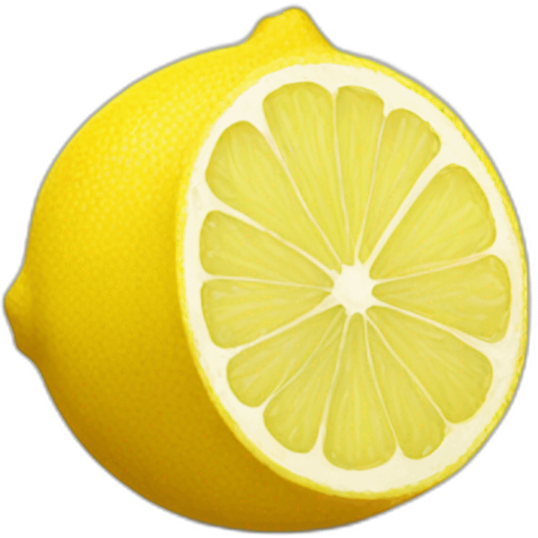 crushed lemon emoji