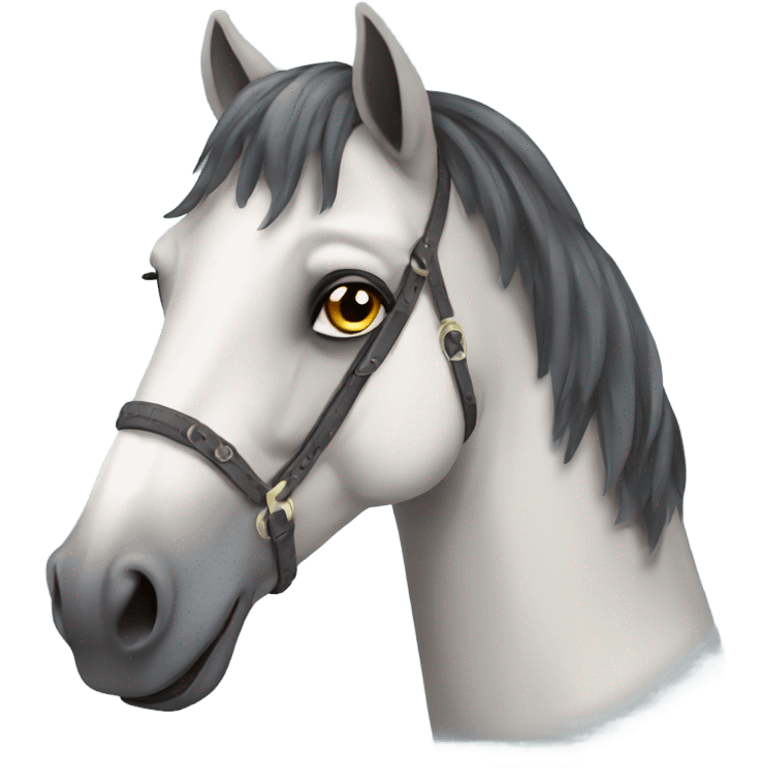 Gay horse named Merlin emoji