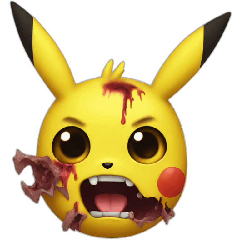 zombie pikachu emoji