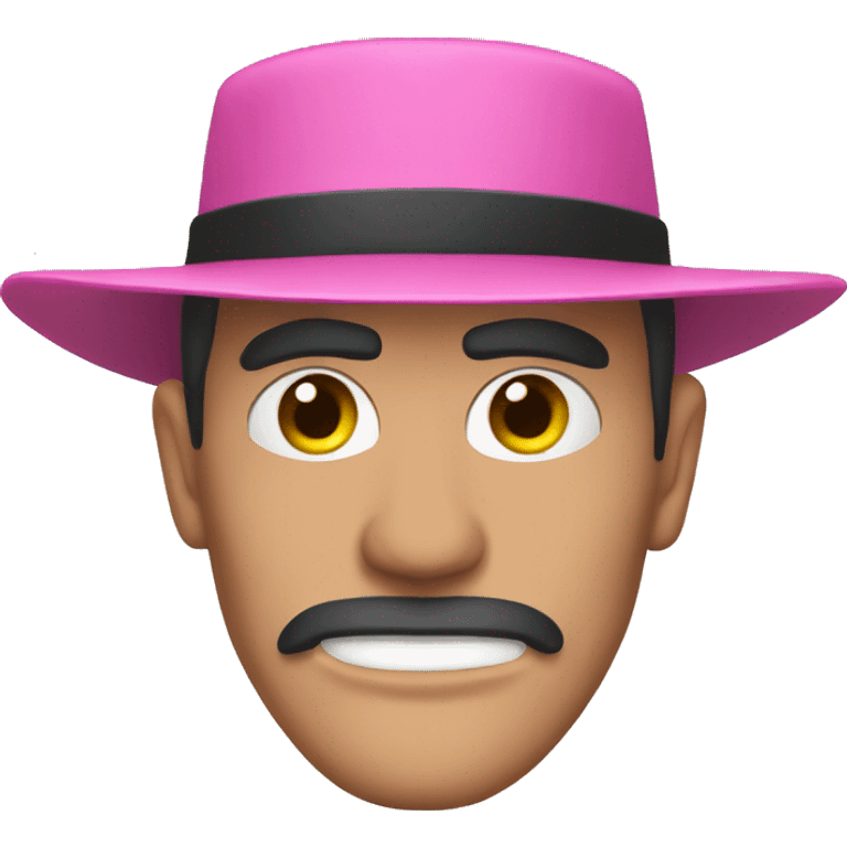 Zorro in pink colour  emoji