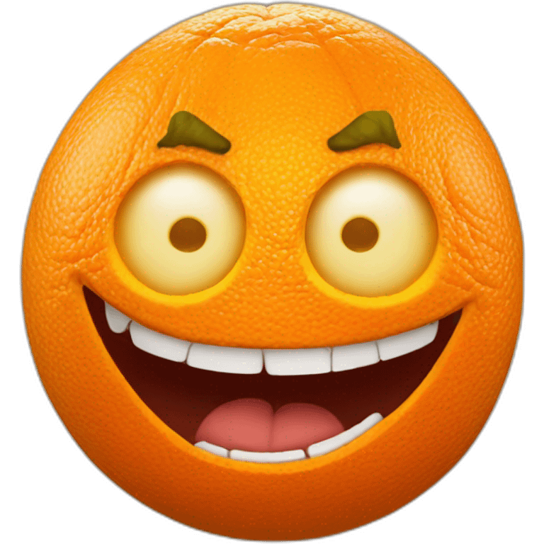 annoying orange emoji