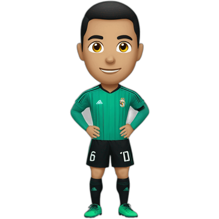 Cristian ronaldo enojado emoji