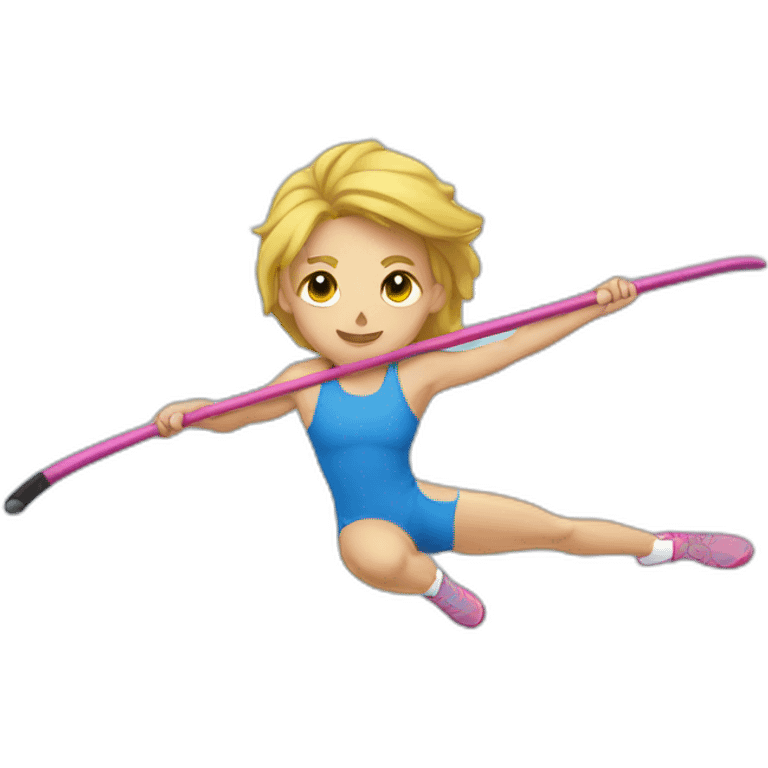 pole vaulter emoji