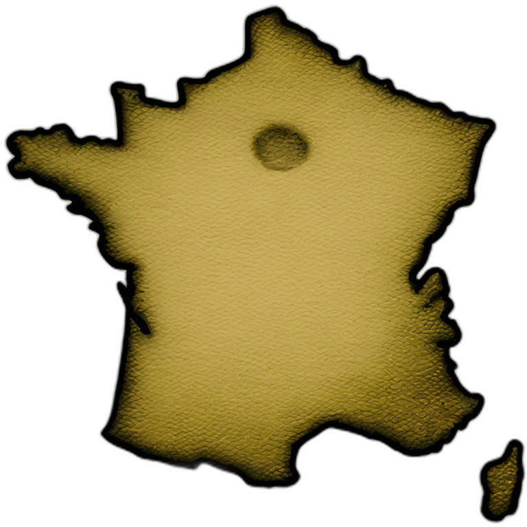 Carte de la France emoji