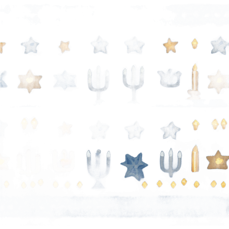 hanukkah sweater  emoji