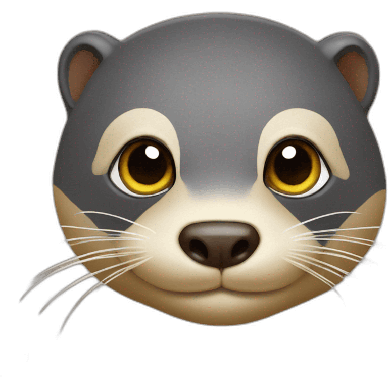 Loutre sur tortu emoji