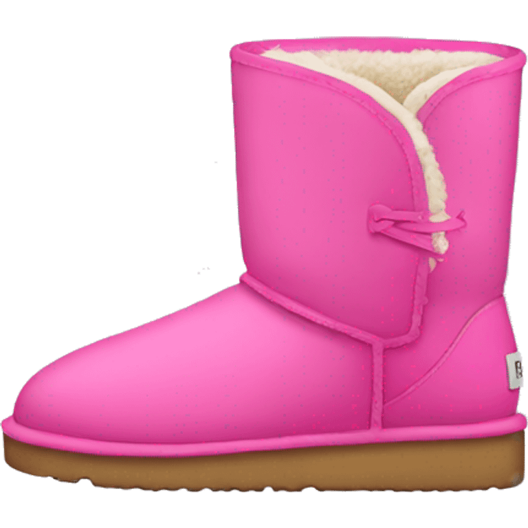 Pink uggs emoji