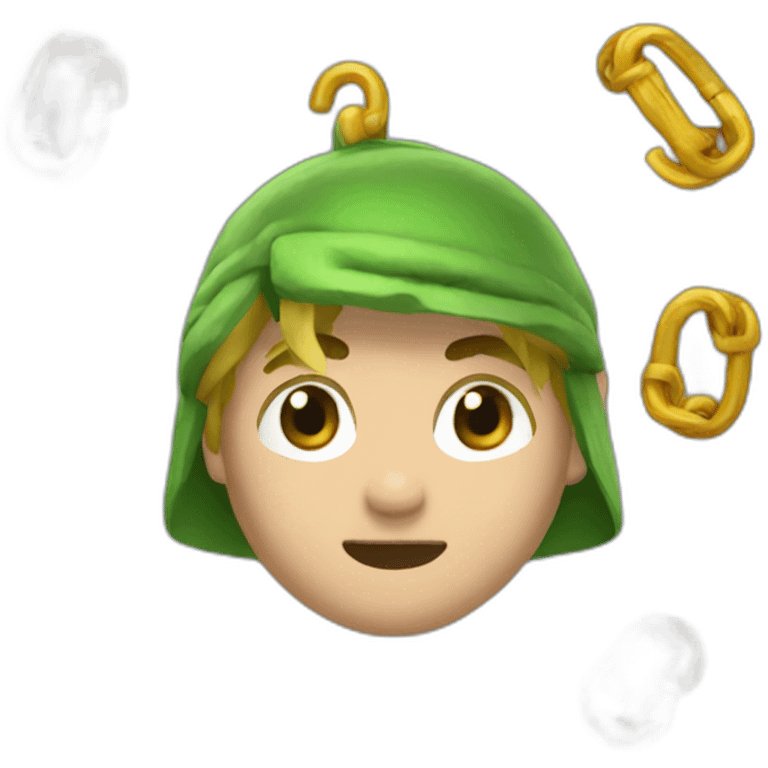 Link qui rigole emoji