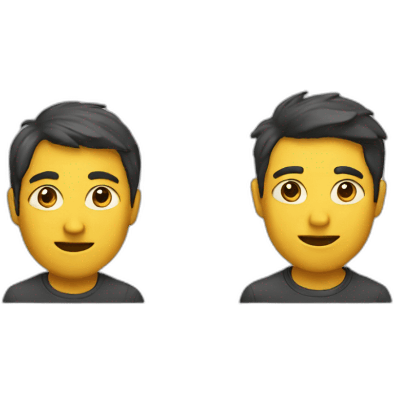 Deux personnes existe emoji