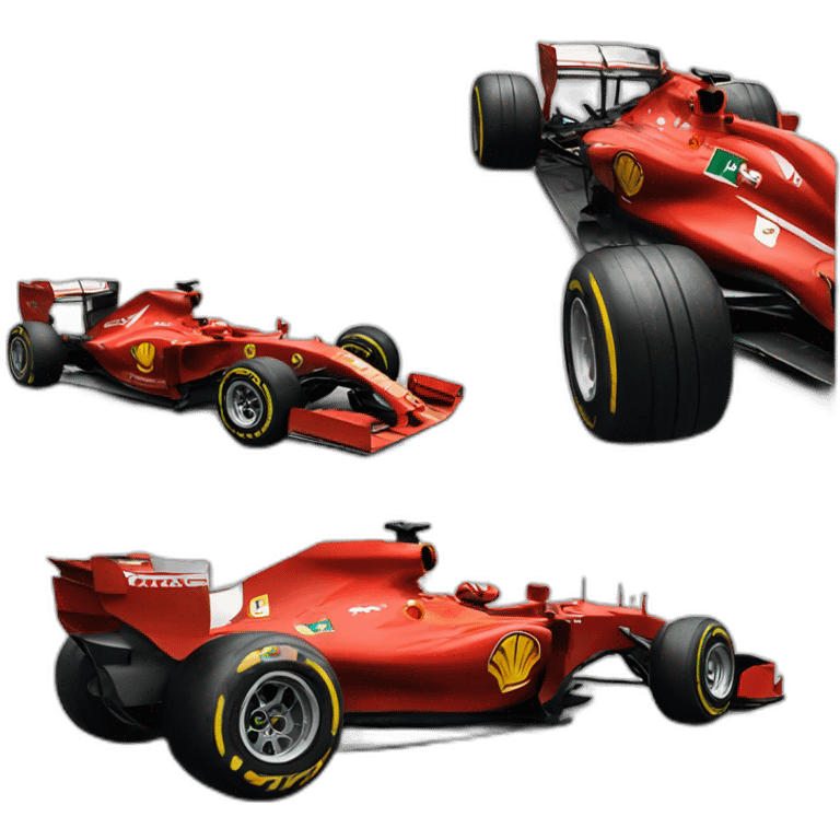 Formule 1 Ferrari  emoji