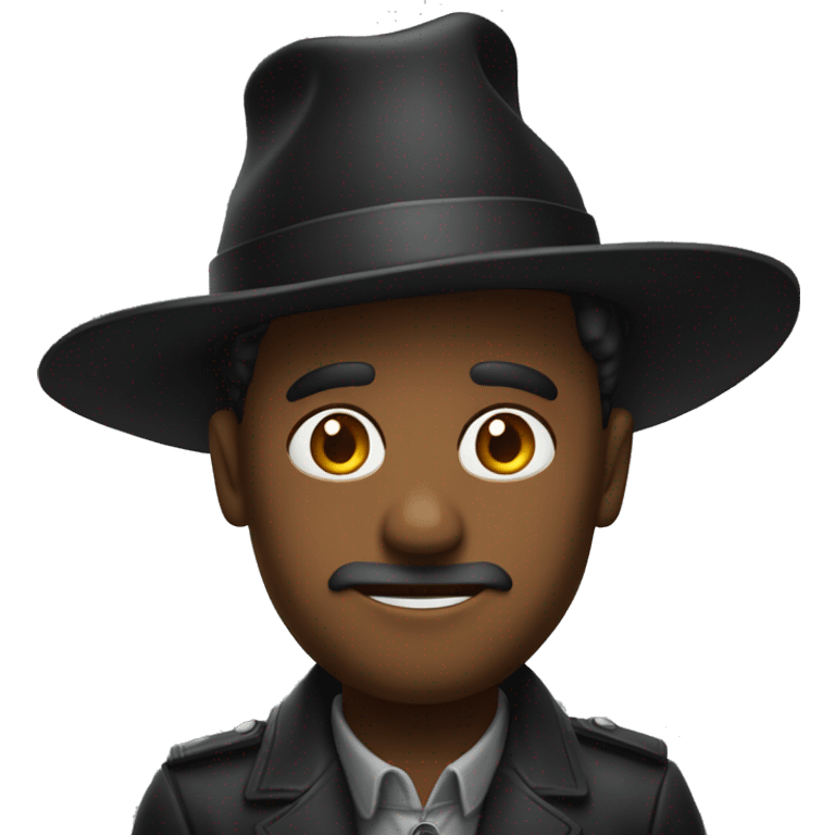 Juste un chapeau noir  emoji