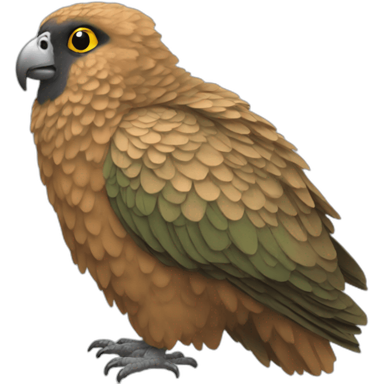 Kea bird emoji