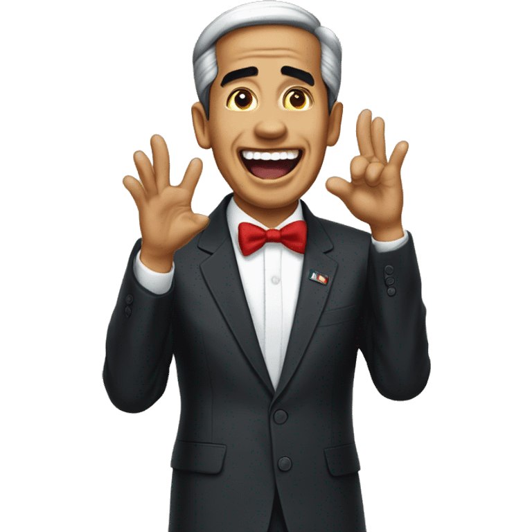 president jokowi being excited emoji emoji