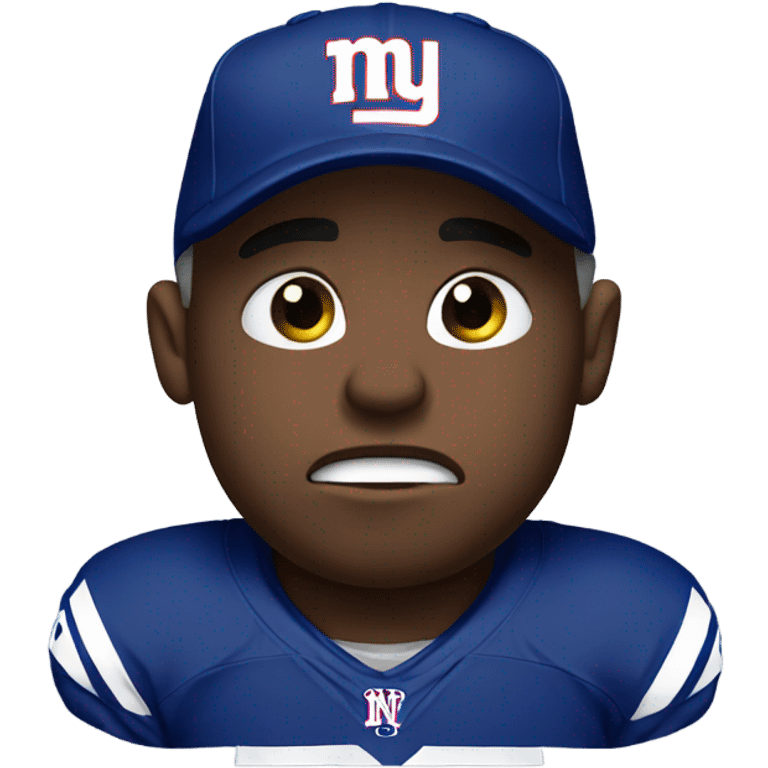  NY Giant crying  emoji