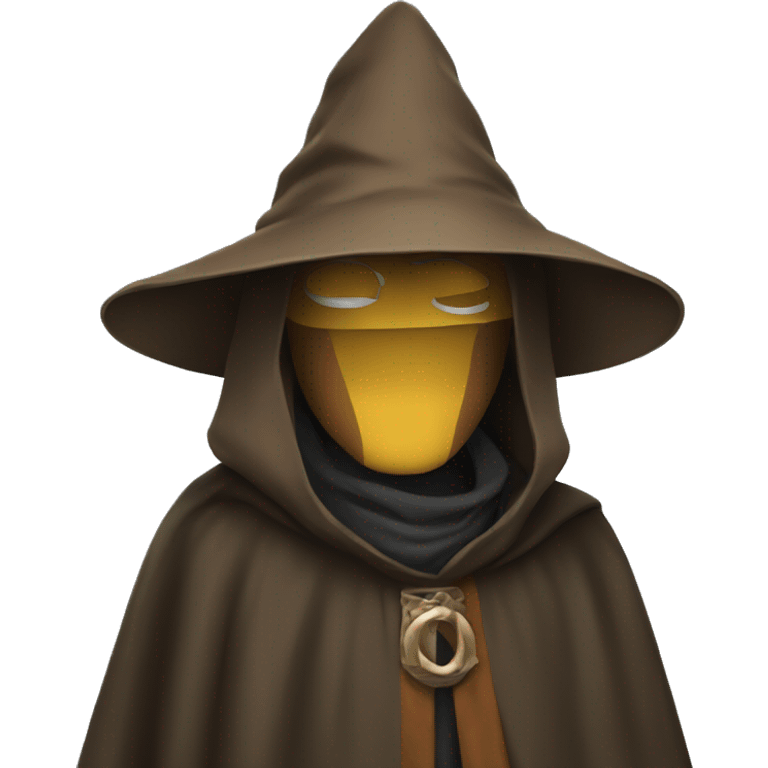 solo hat and cloak emoji