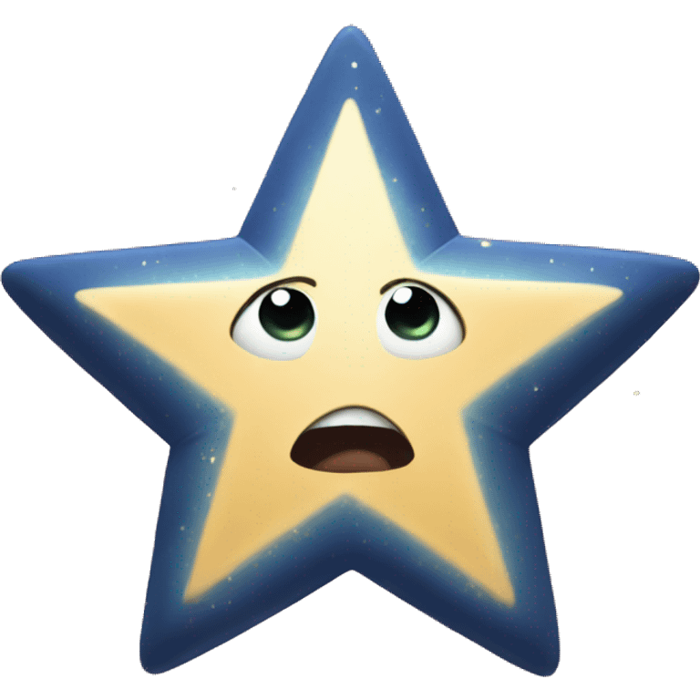 star with stardust emoji